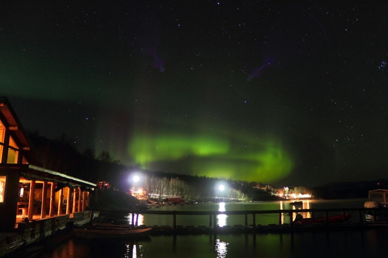 Jarfjord Arctic Aurora Lodge Karpbukt Eksteriør billede